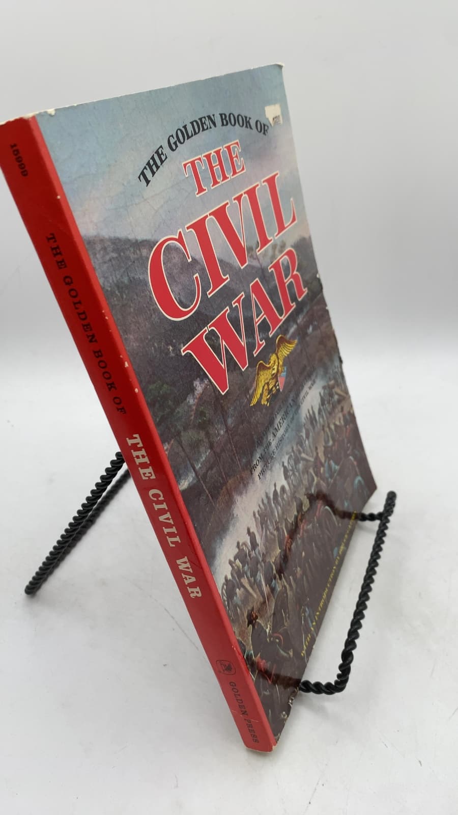 The Golden Book of the Civil War by Charles Flato - front cover