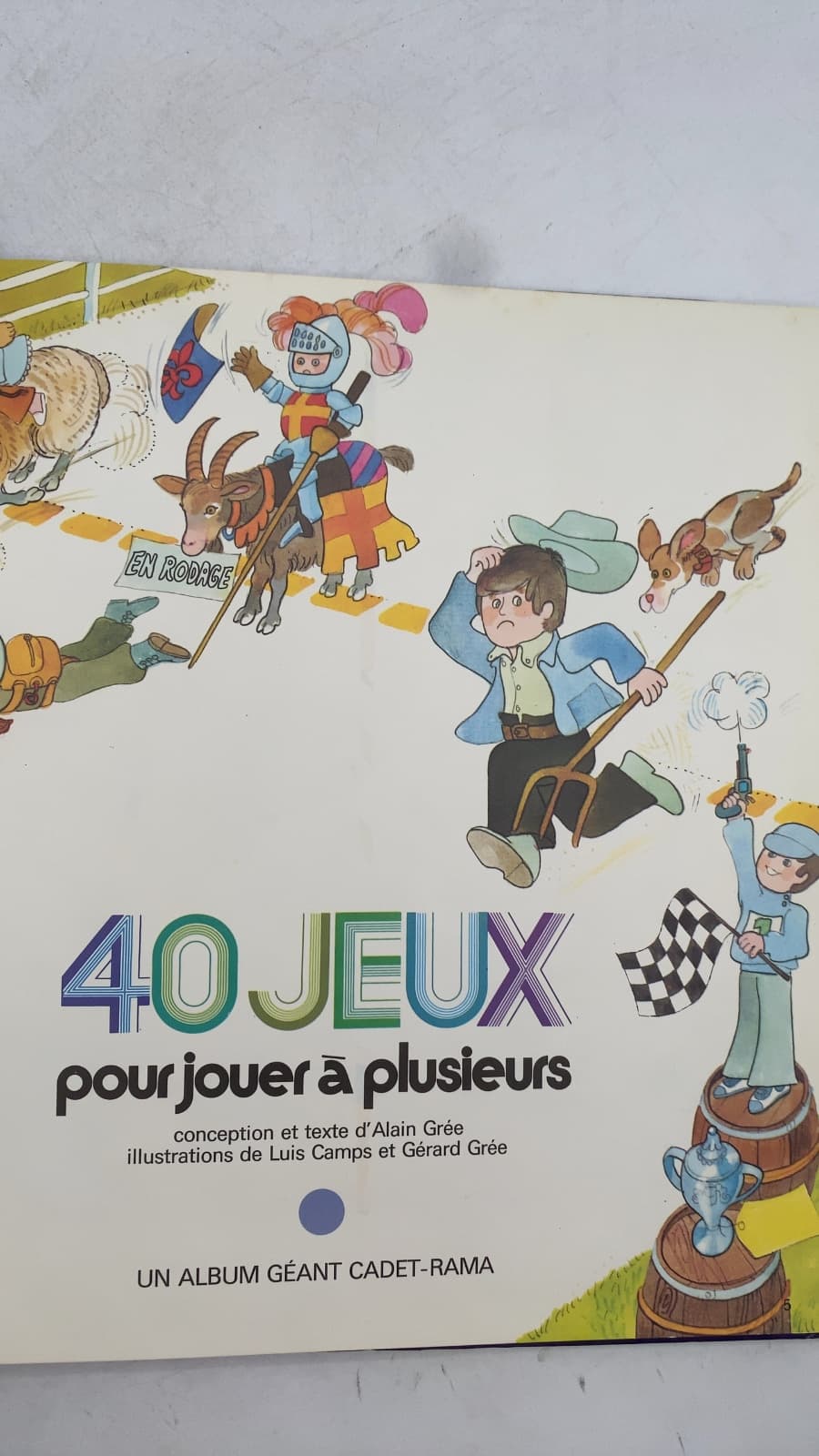 40 Jeux pour jouer à plusieurs by Alain Grée - title page