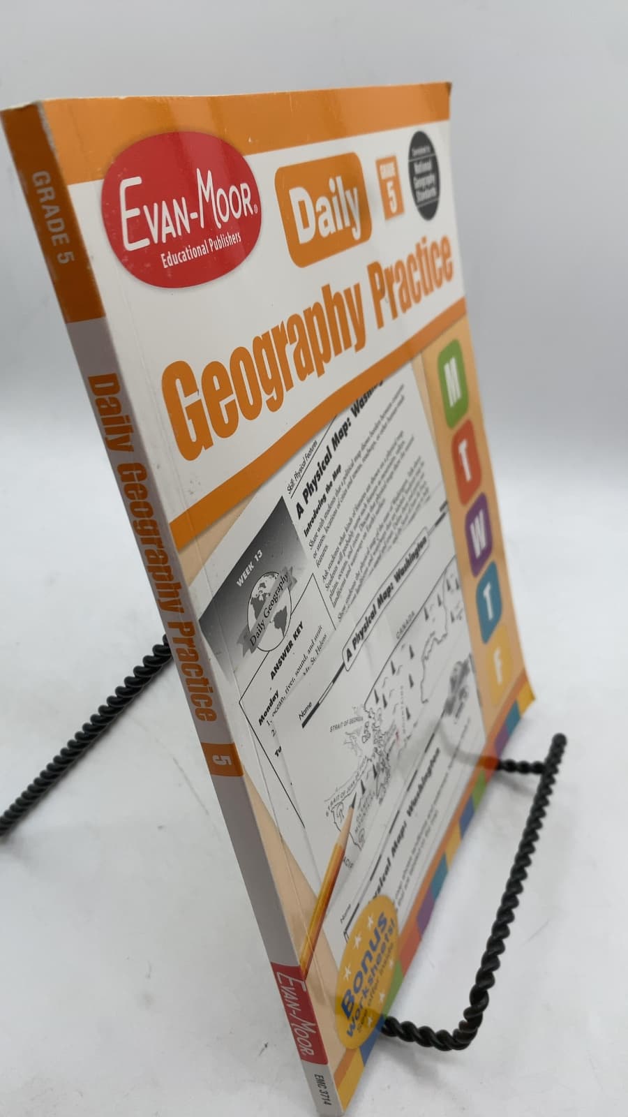 Daily Geography Practice, Grade 5 - front cover