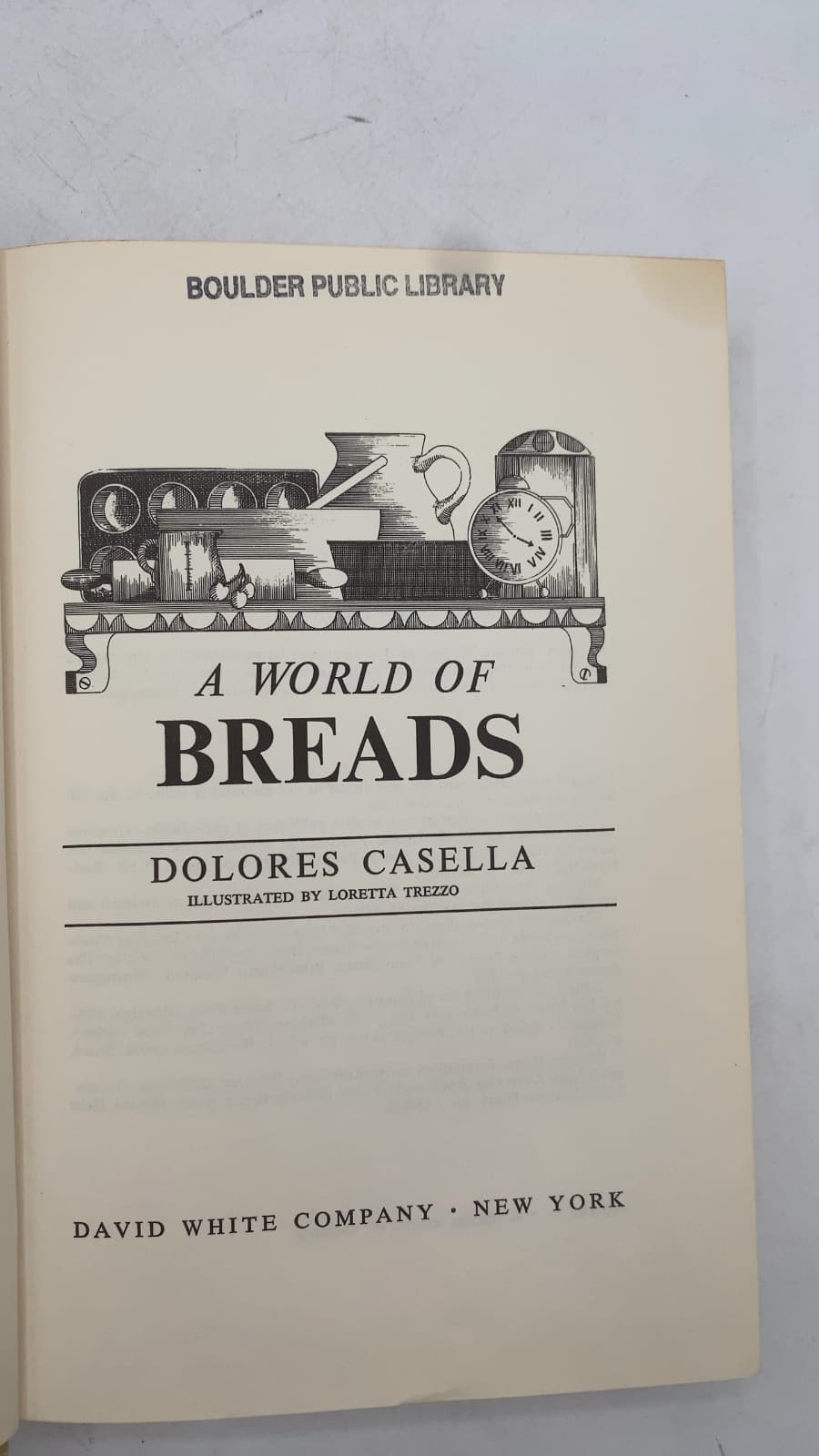 A World of Breads by Dolores Casella - title page