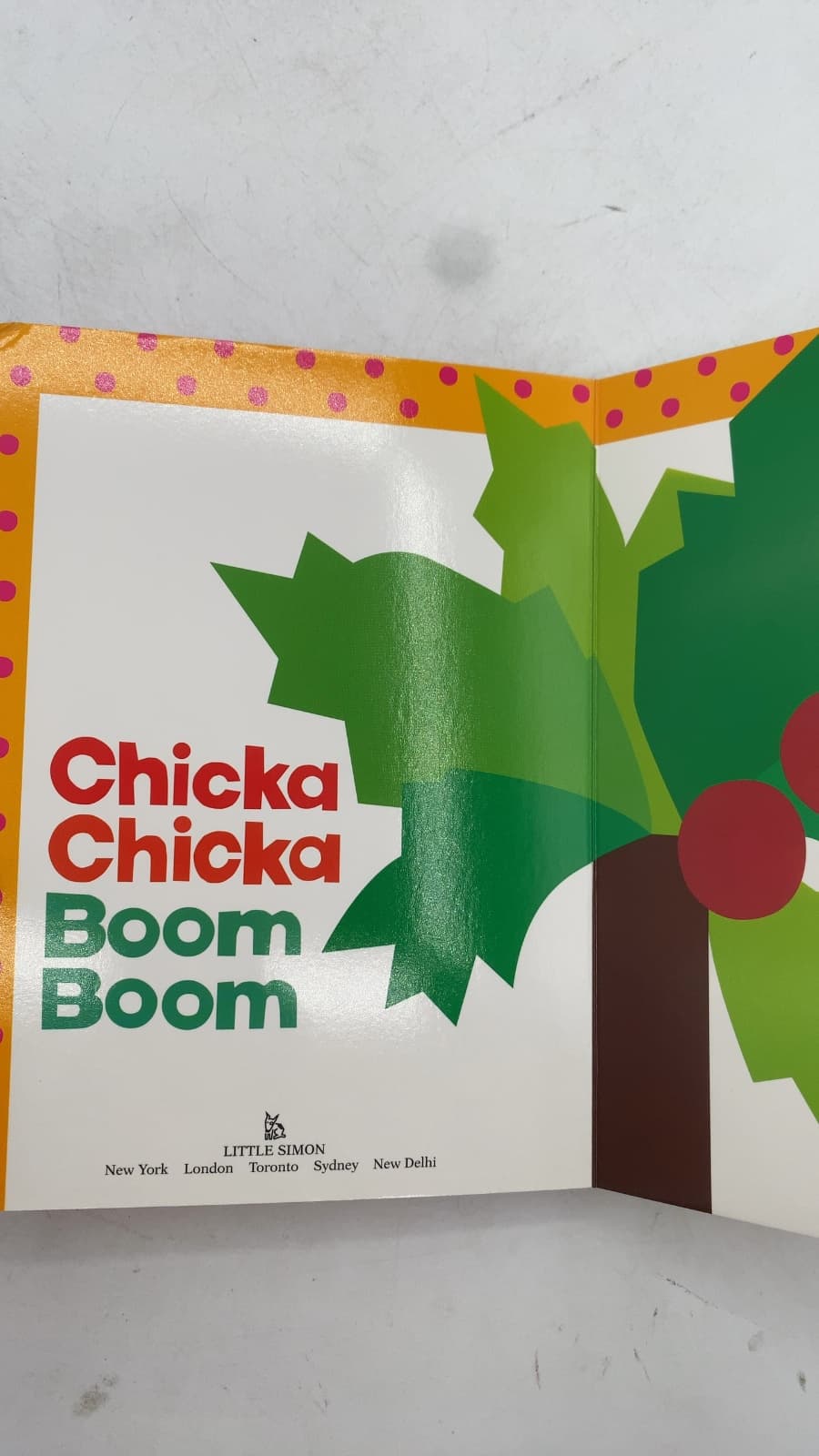 Chicka Chicka Boom Boom by Bill Martin Jr and John Archambault - title page