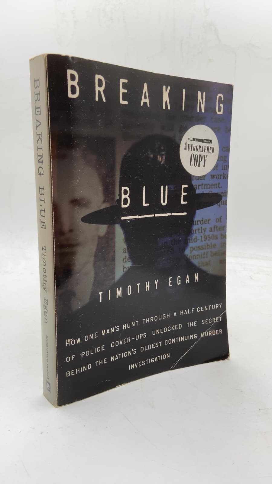 Breaking Blue by Timothy Egan - front cover