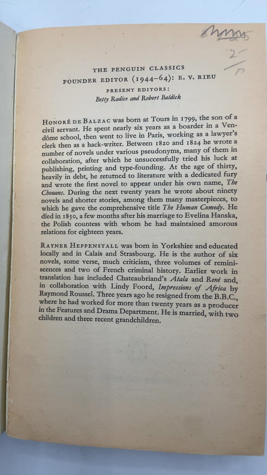 A Harlot High and Low by Honoré de Balzac - title page