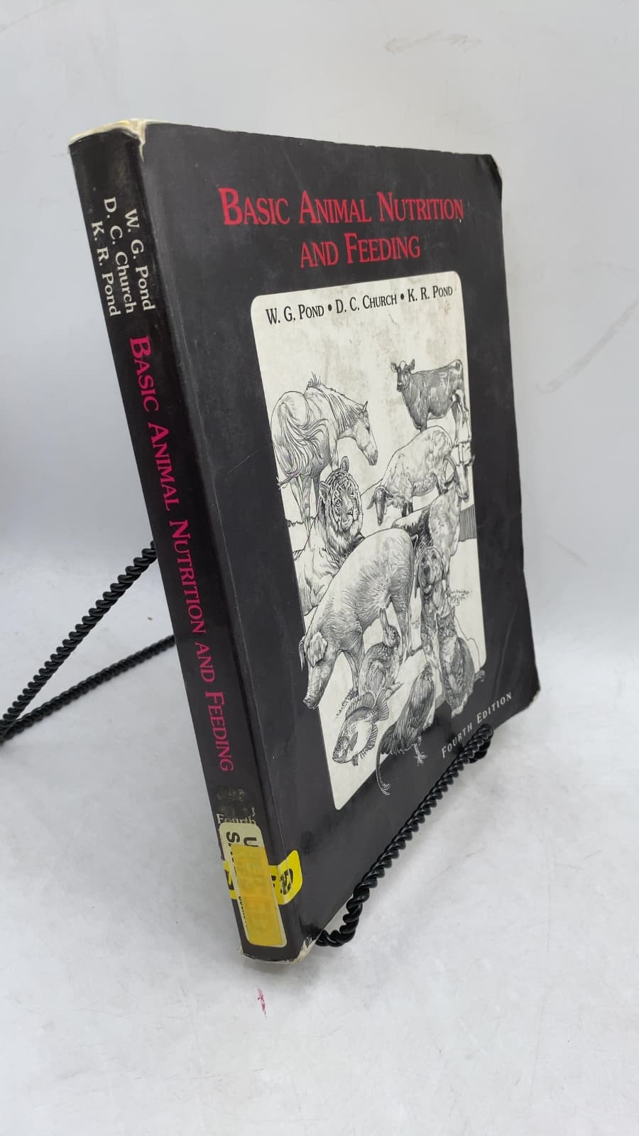 Basic Animal Nutrition and Feeding by W. G. Pond, D. C. Church, K. R. Pond - front cover