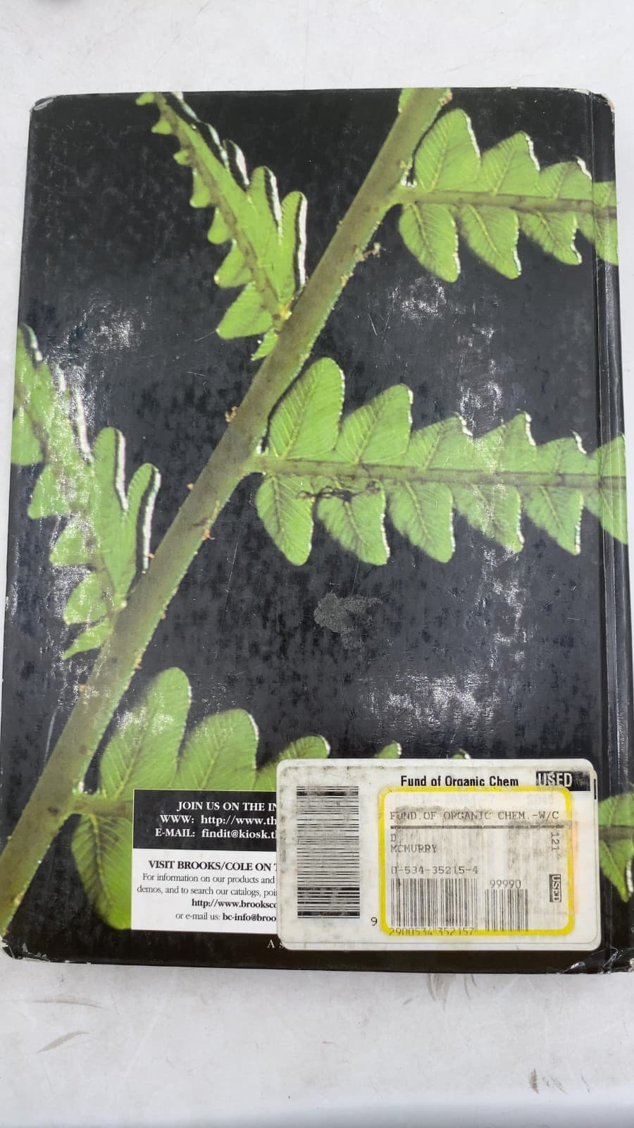 Fundamentals of Organic Chemistry by John McMurry - additional view