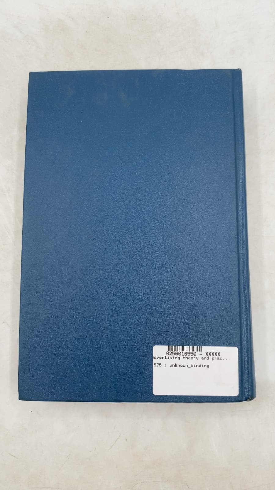 Advertising Theory and Practice by C. H. Sandage and Vernon Fryburger - additional view