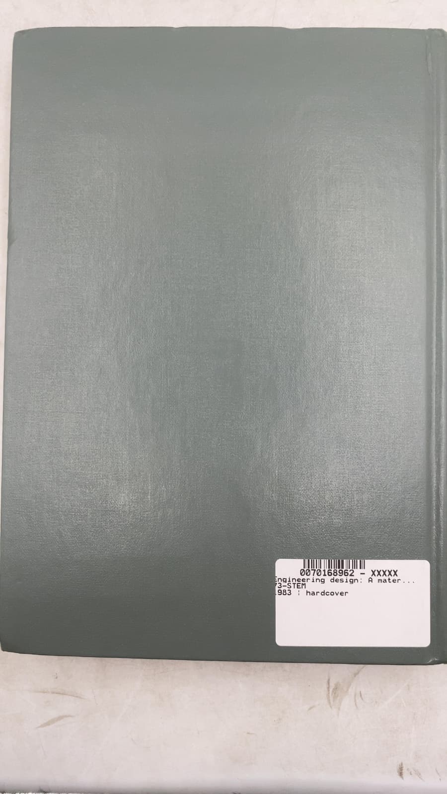 ENGINEERING DESIGN A Materials and Processing Approach by George E. Dieter - additional view