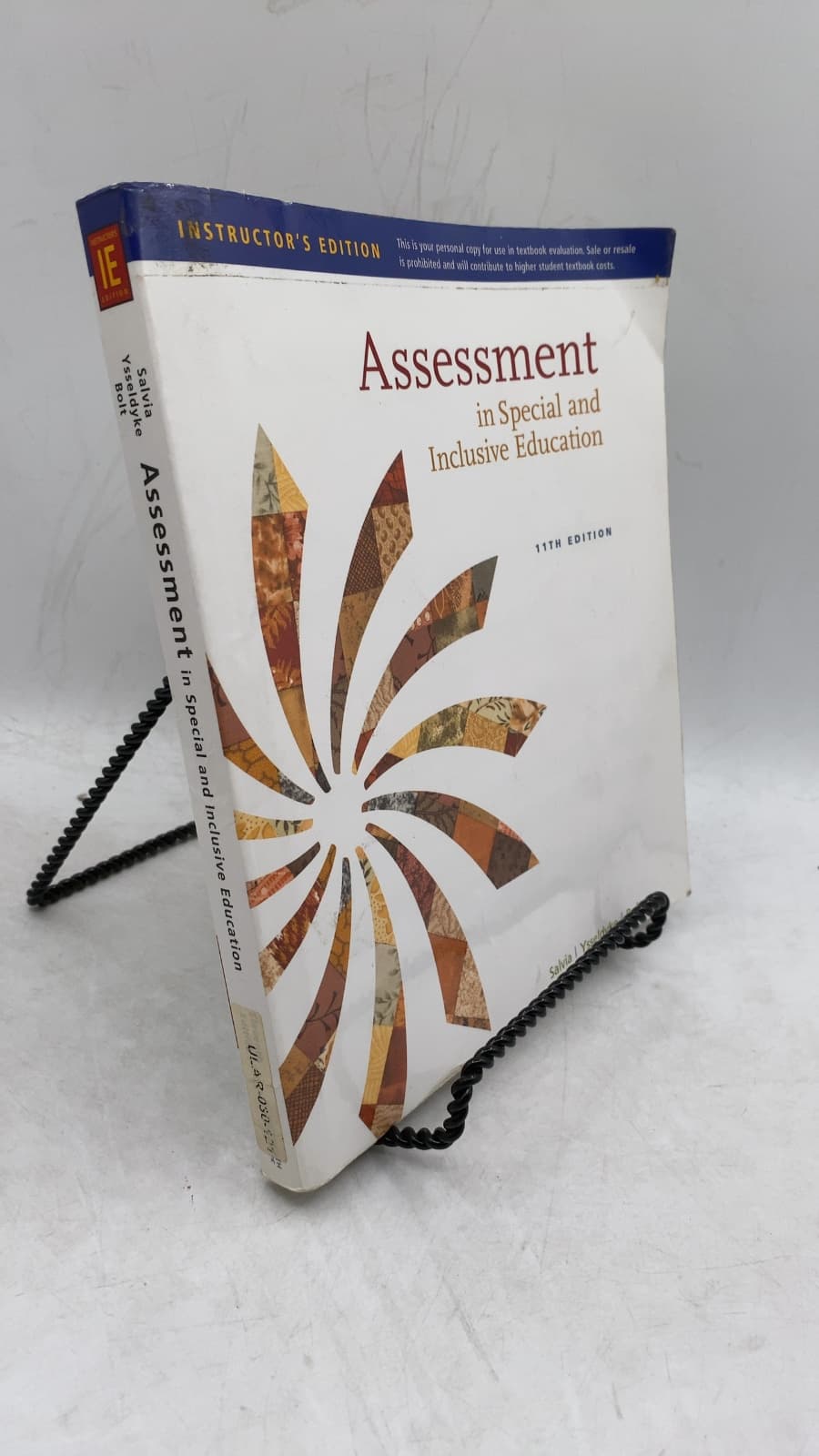 Assessment in Special and Inclusive Education by John Salvia, James E. Ysseldyke, Sara Bolt - front cover