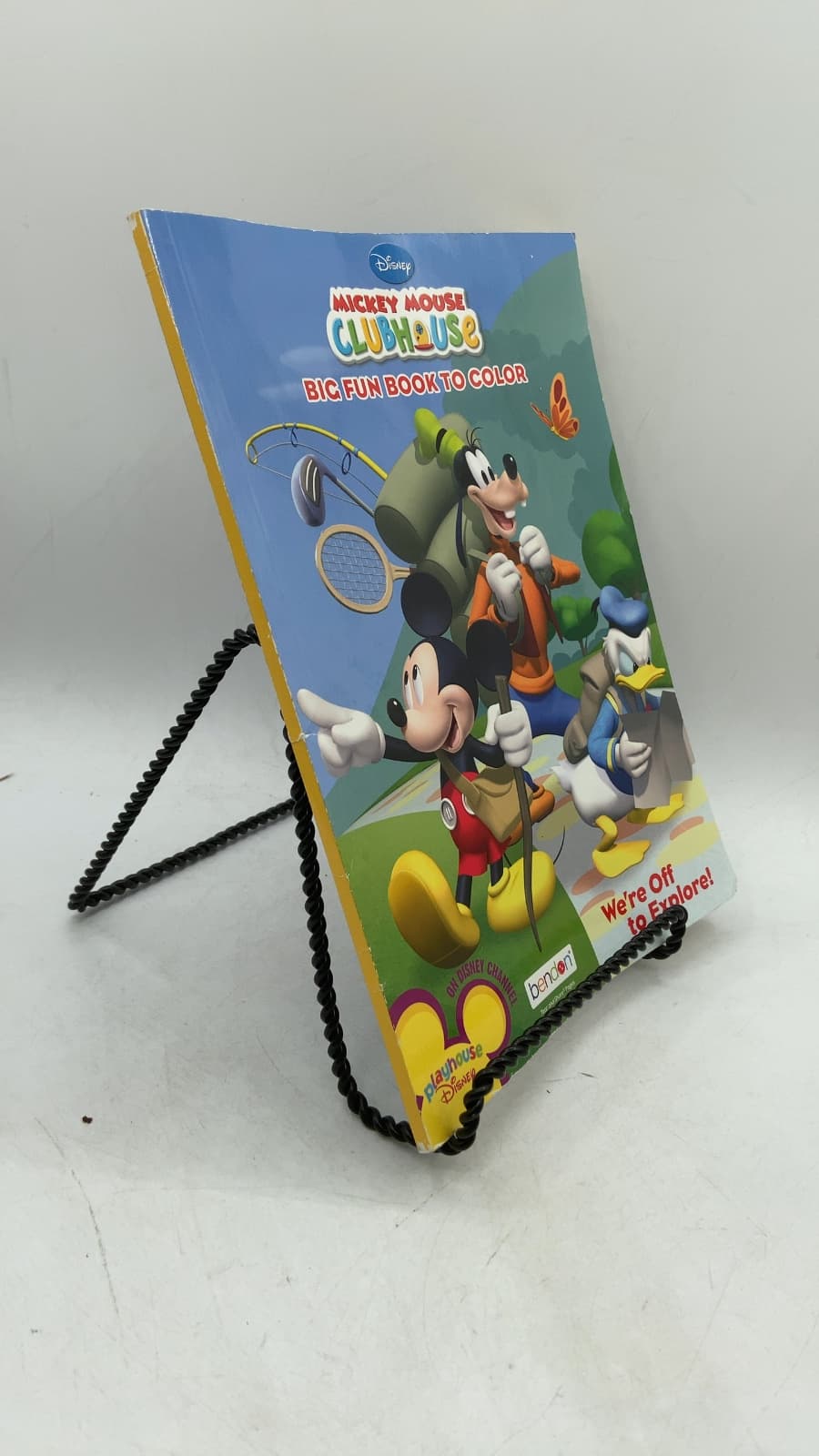 Mickey Mouse Clubhouse Big Fun Book to Color - front cover