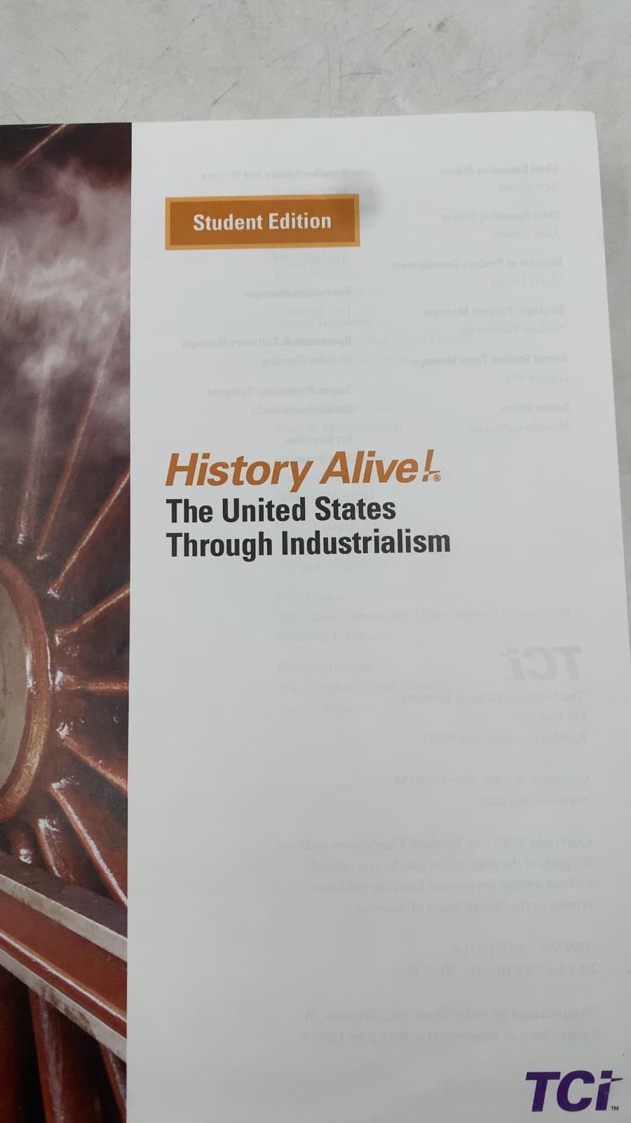 History Alive! The United States Through Industrialism by Bert Bower - title page