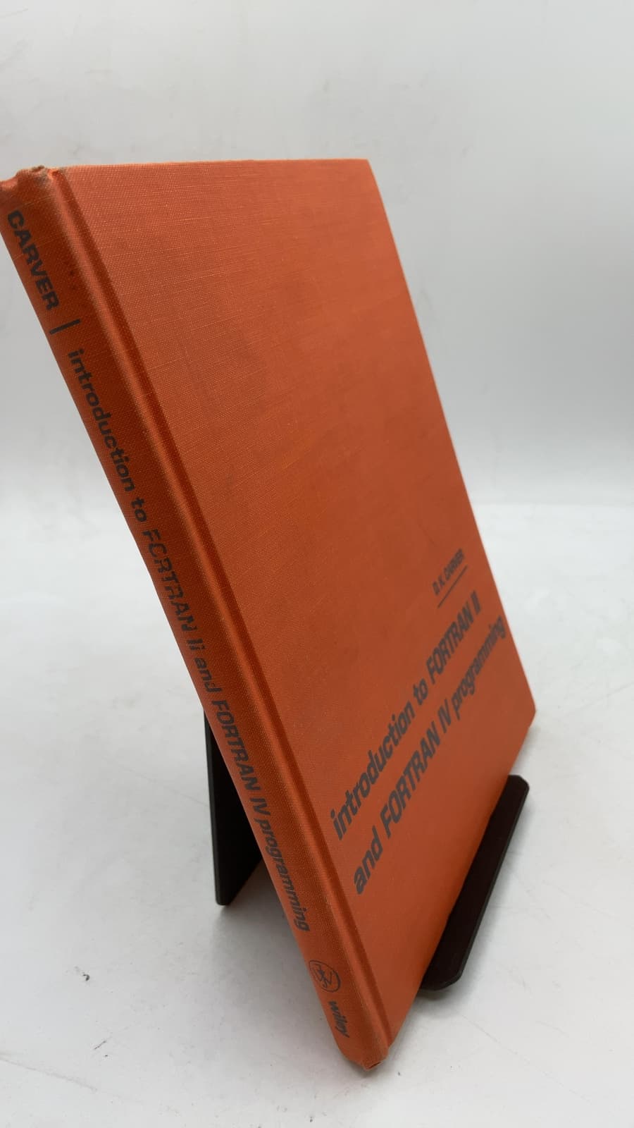introduction to FORTRAN II and FORTRAN IV programming by D. K. Carver - front cover