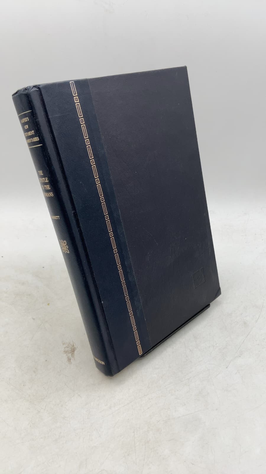 A Commentary on the Epistle to the Romans by C. K. Barrett - front cover