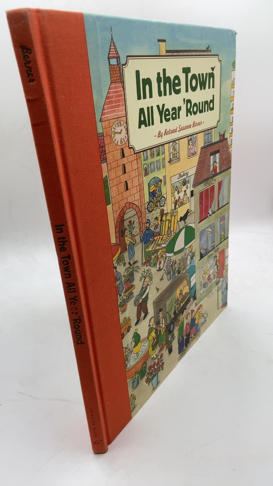 In the Town All Year 'Round by Rotraut Susanne Berner - front cover