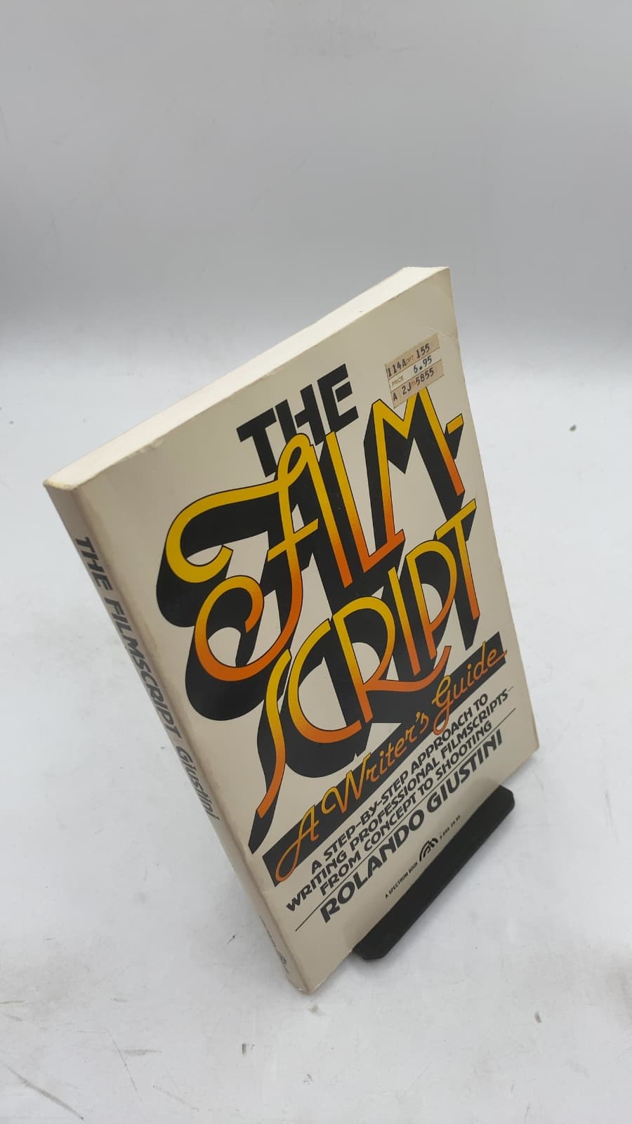 THE Filmscript A Writer's Guide by Rolando Giustini - front cover