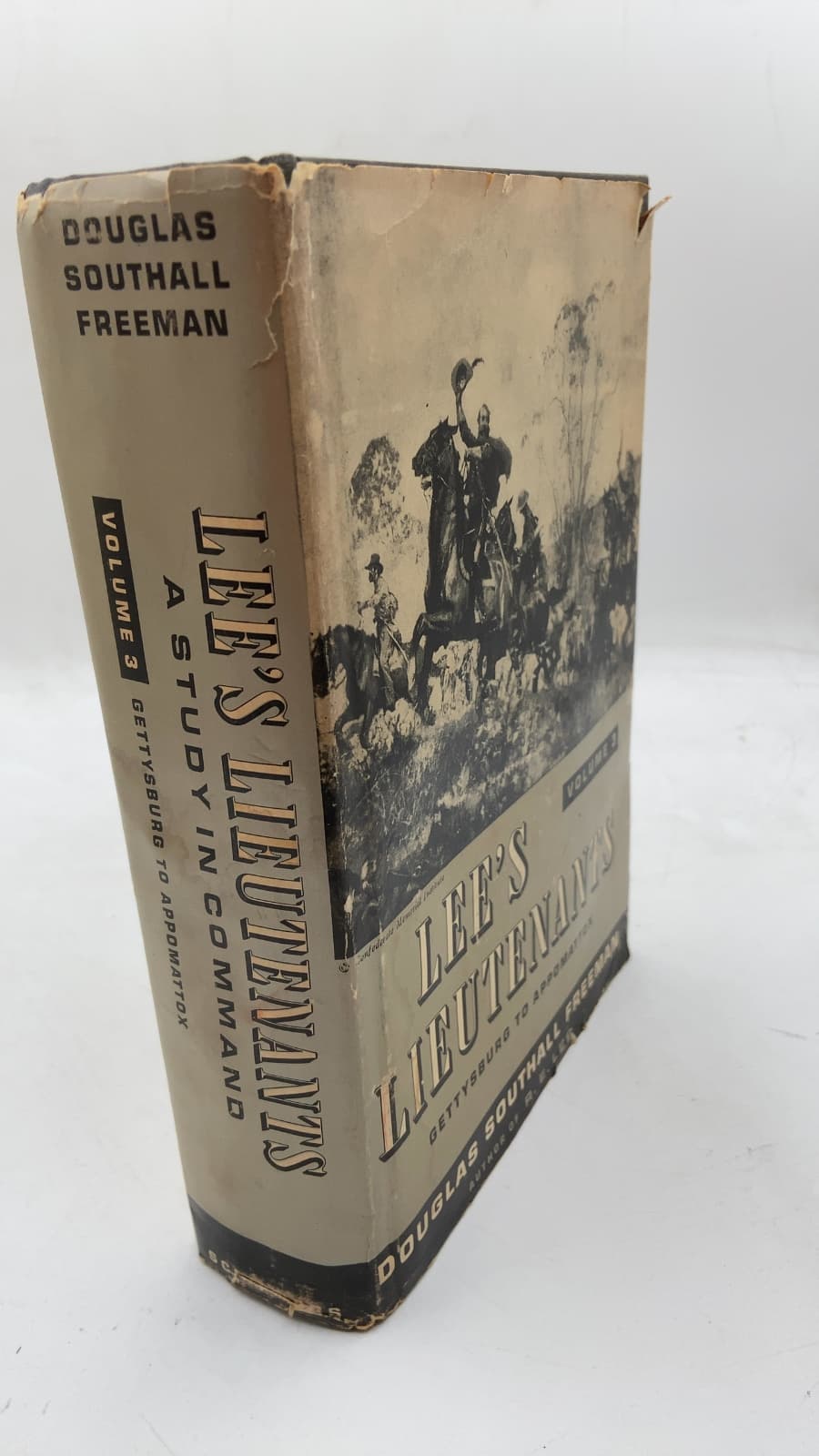 Lee's Lieutenants: A Study in Command, Volume Three: Gettysburg to Appomattox by Douglas Southall Freeman - front cover