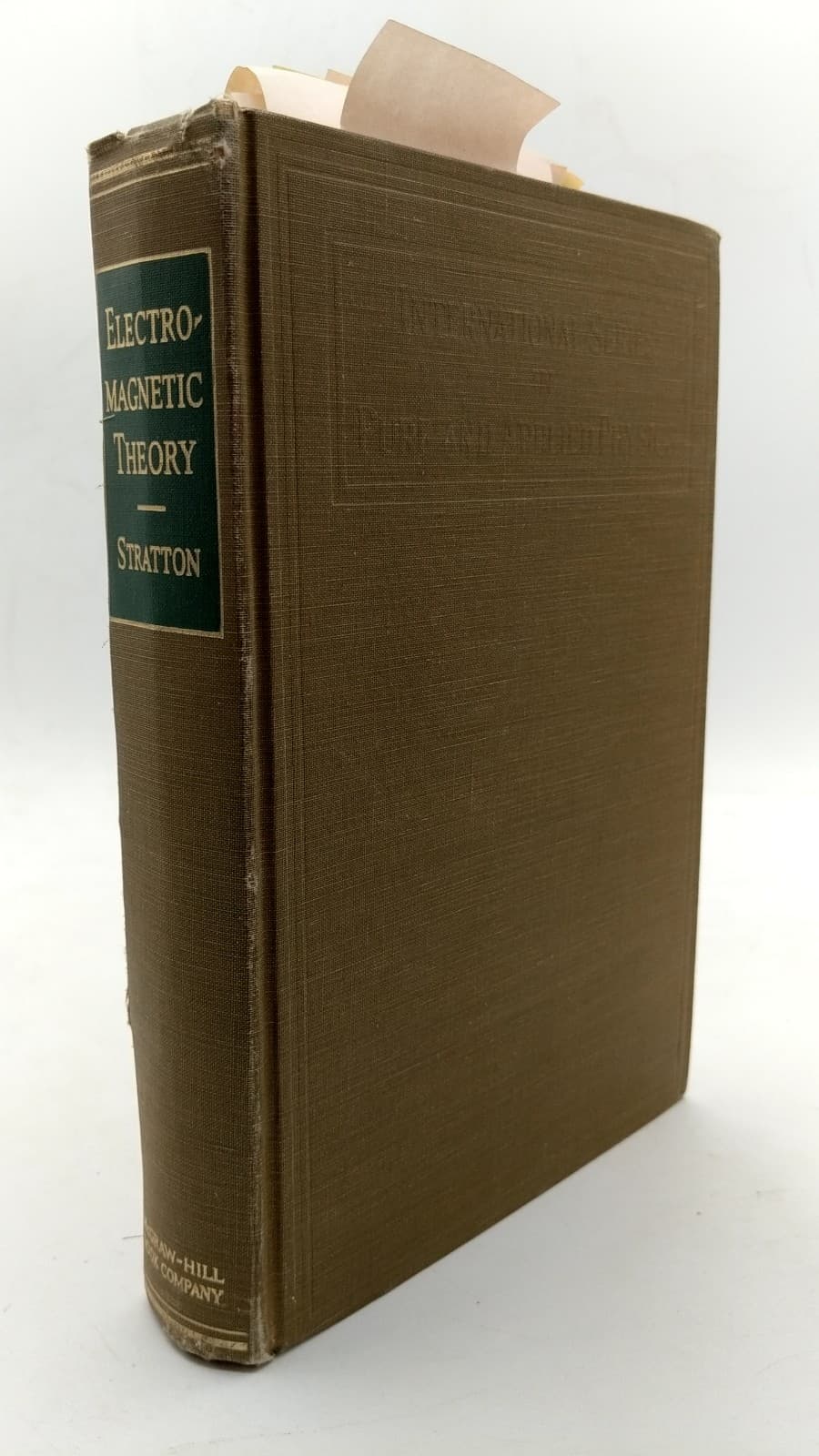 Electromagnetic Theory by Julius Adams Stratton - front cover