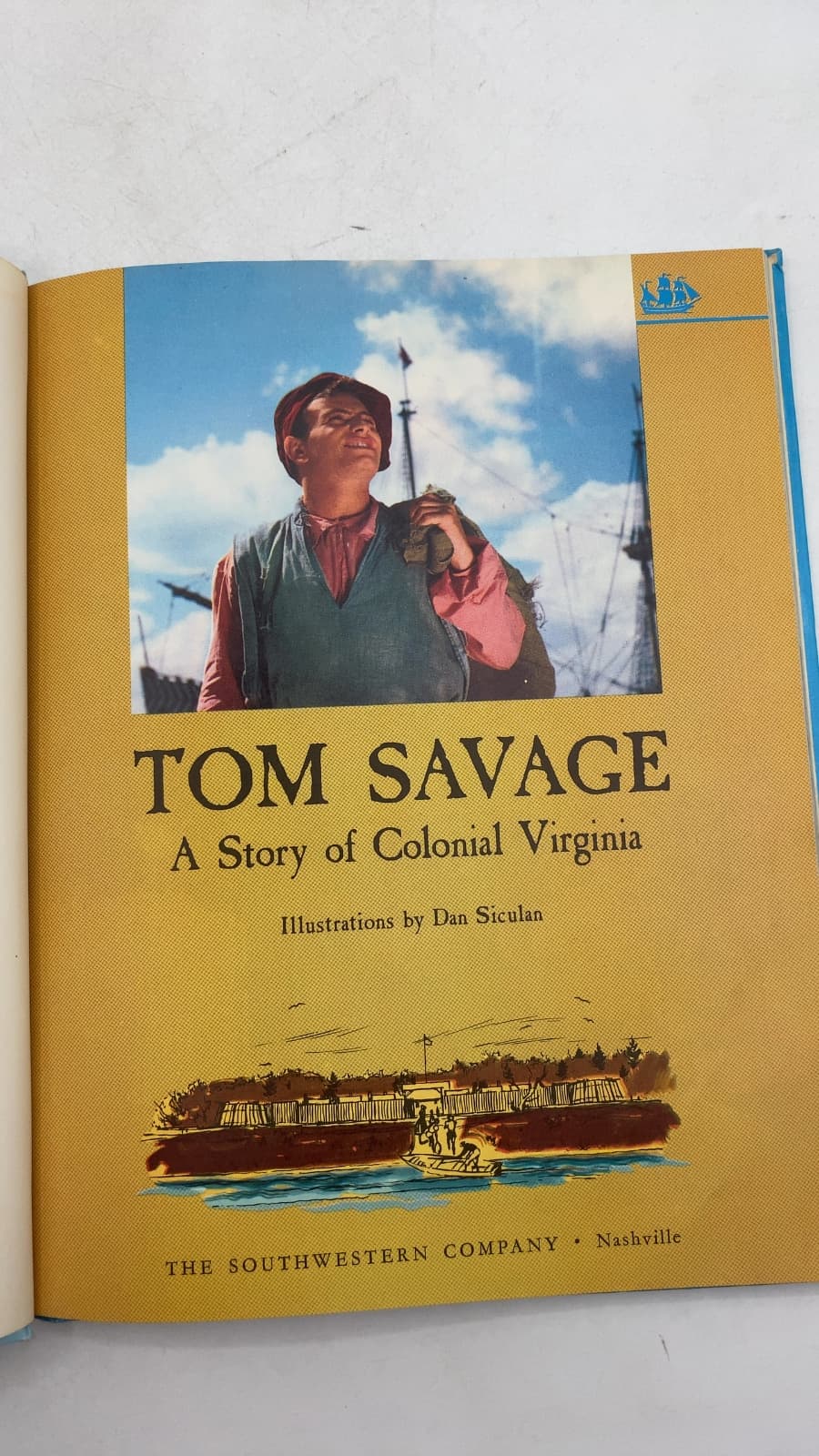 Tom Savage: A Story of Colonial Virginia - title page