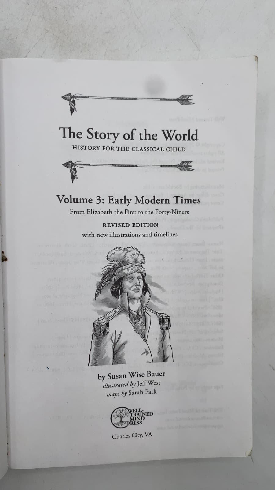 The Story of the World: Volume 3: Early Modern Times by Susan Wise Bauer - title page