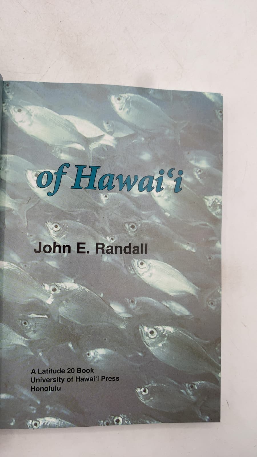 Shore Fishes of Hawaii by John E. Randall - title page