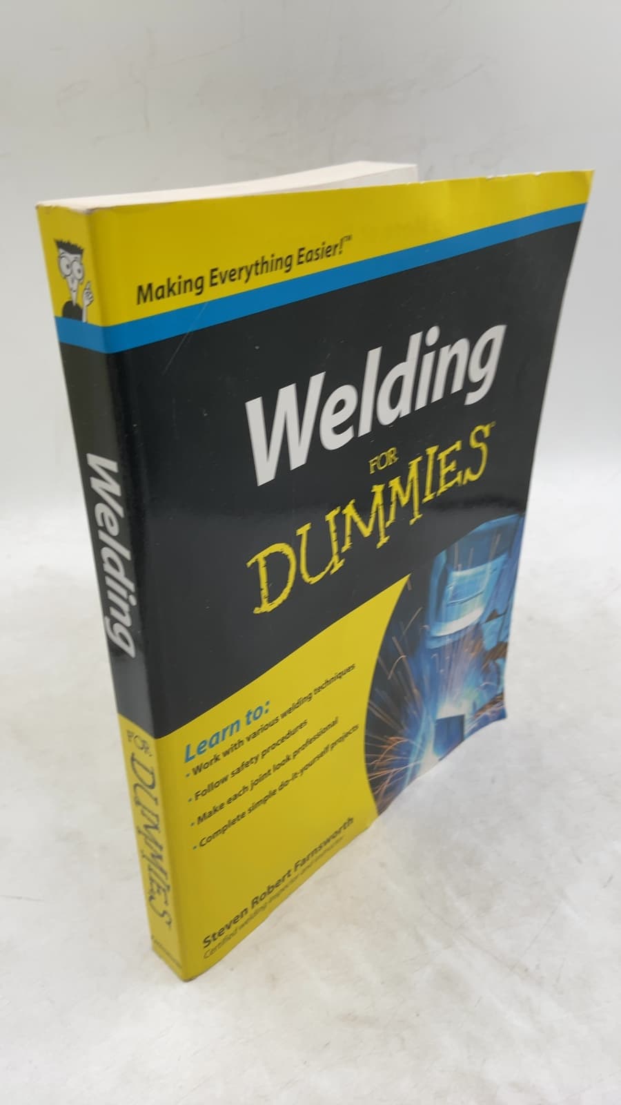 Welding For Dummies by Steven Robert Farnsworth - front cover