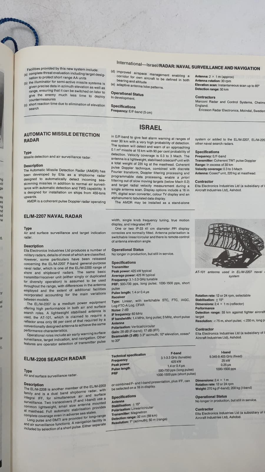 Jane's Radar and Electronic Warfare Systems 1992-93 by Edited by Bernard Blake - additional view