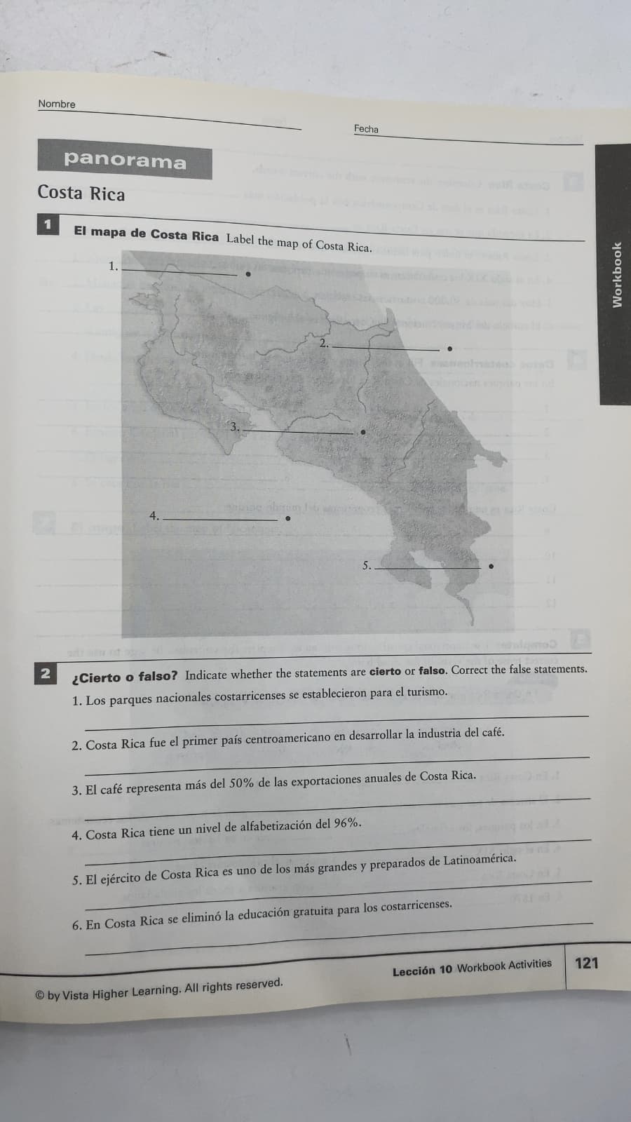 Panorama: Introducción a la lengua española, Workbook / Video Manual, Fourth Edition by Blanco | Donley - additional view