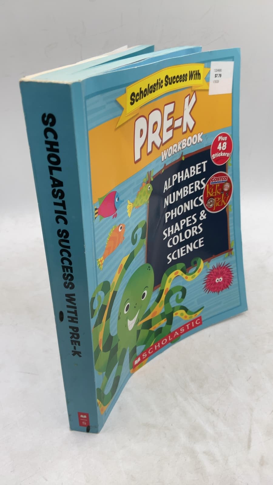 Scholastic Success With Pre-K Workbook - front cover