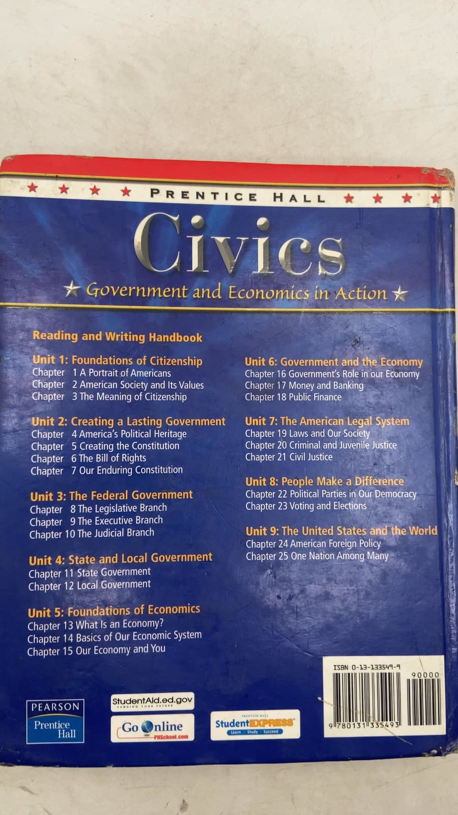 Civics: Government and Economics in Action by James E. Davis, Phyllis Fernlund, Peter Woll - additional view