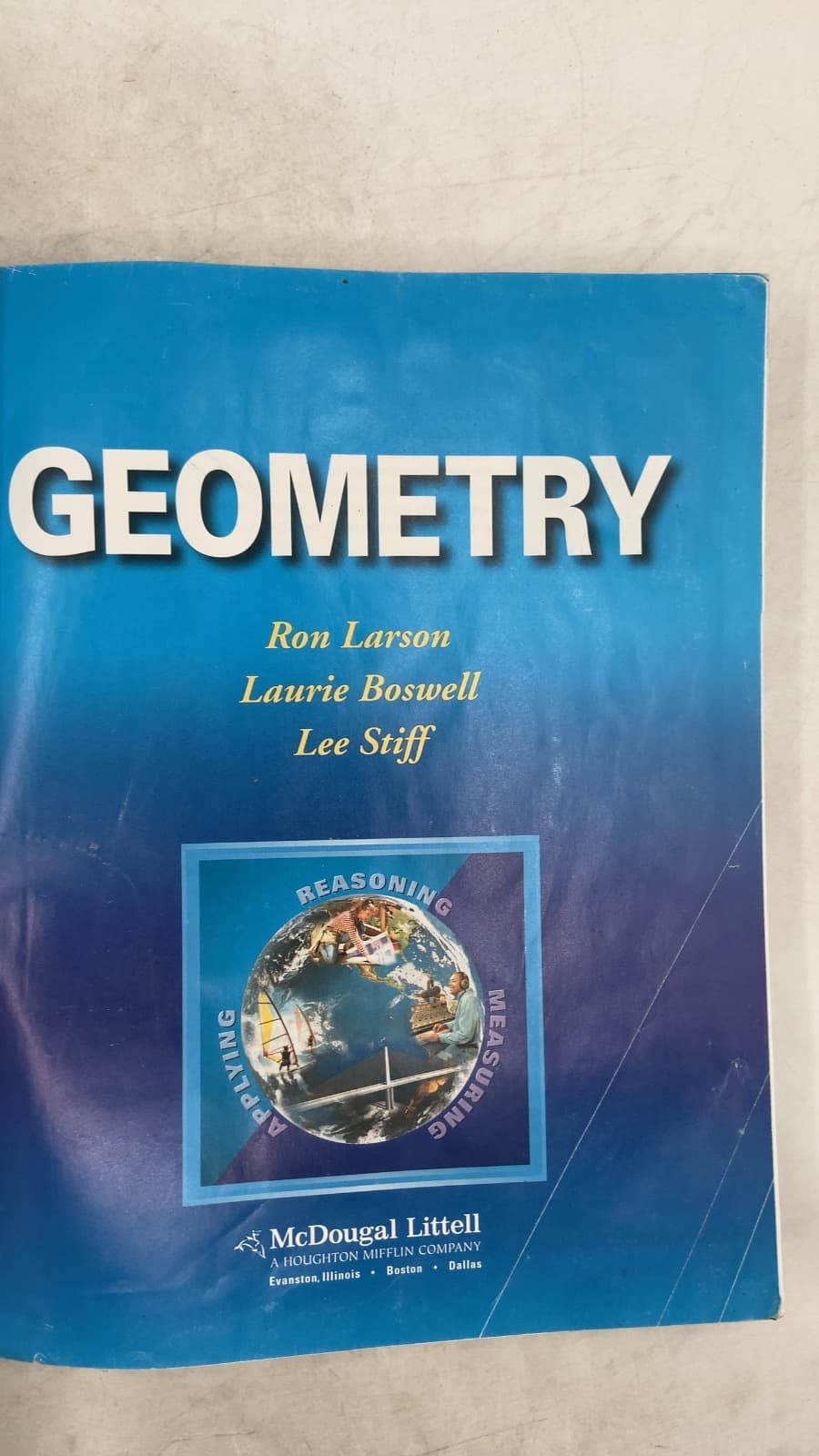 Geometry by Ron Larson, Laurie Boswell, Lee Stiff - title page