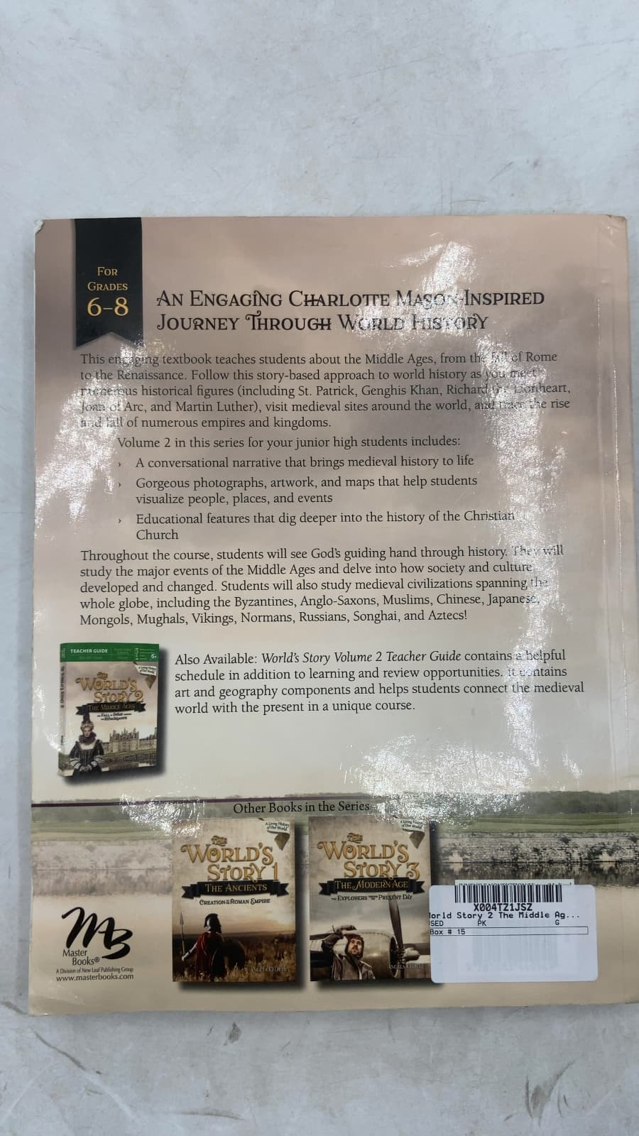 The World's Story 2: The Middle Ages by Angela O'Dell - additional view