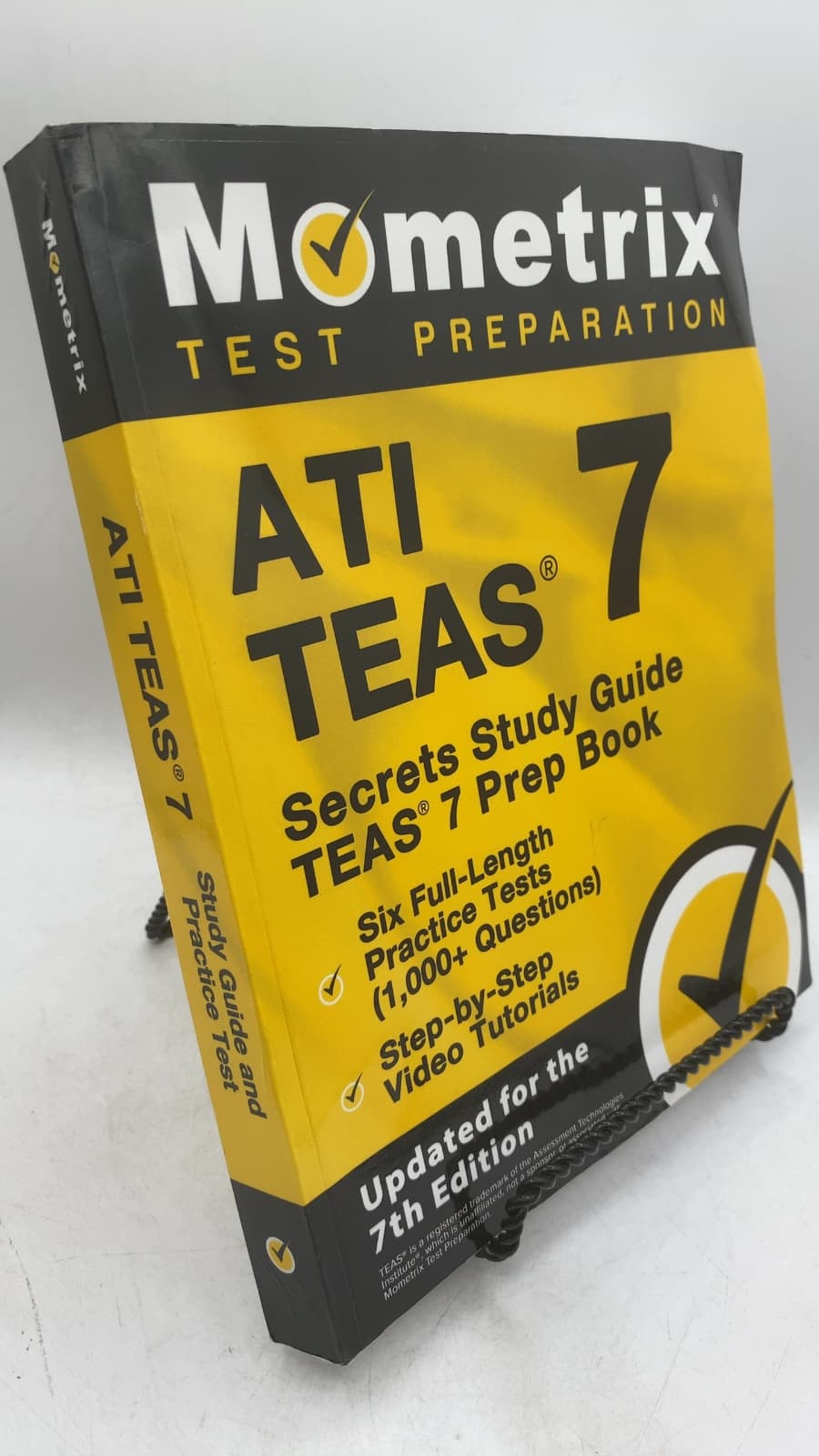 ATI TEAS 7 Secrets Study Guide: TEAS 7 Prep Book by Matthew Bowling - front cover