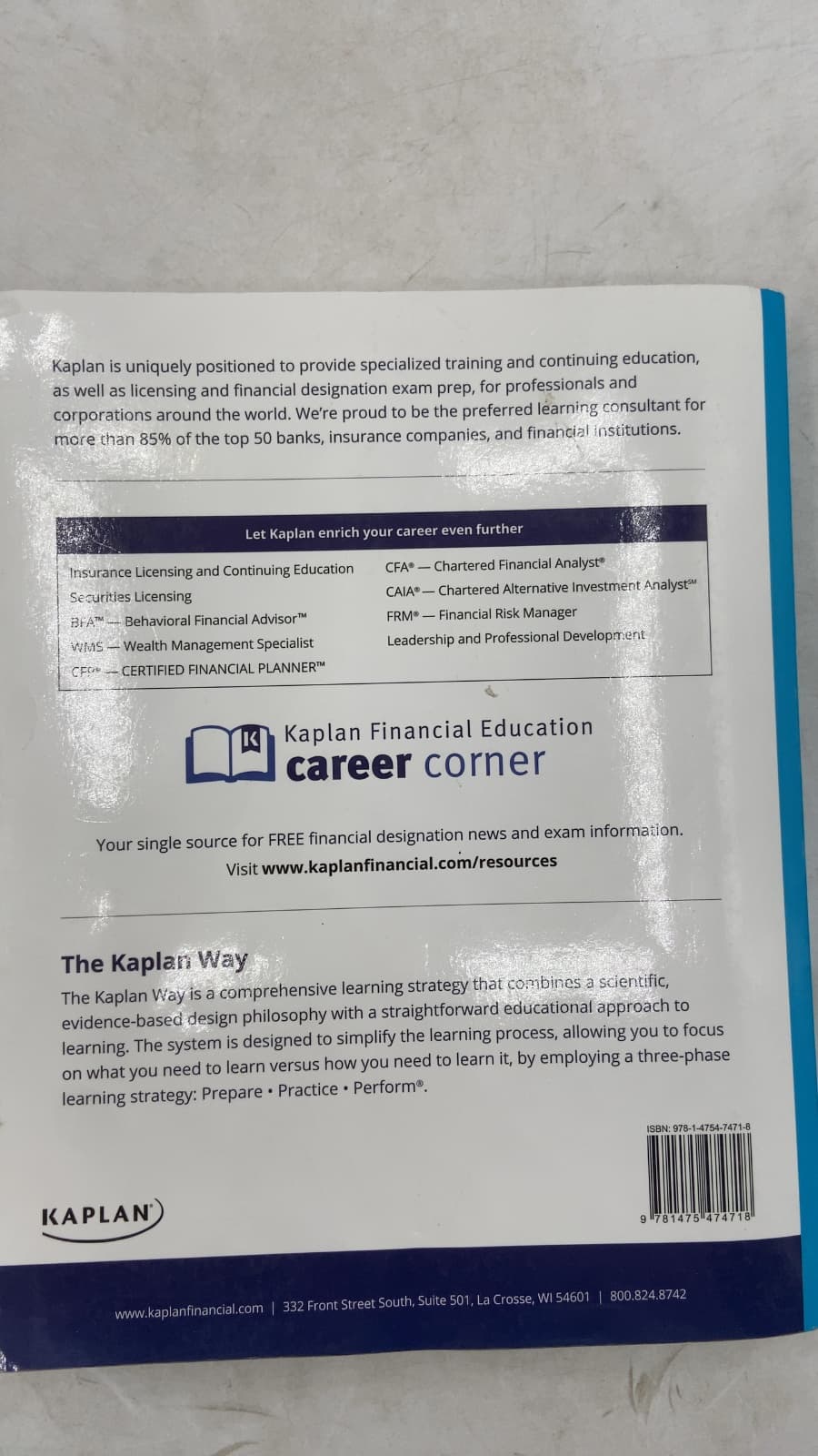 Uniform Investment Adviser Law Exam License Exam Manual - additional view