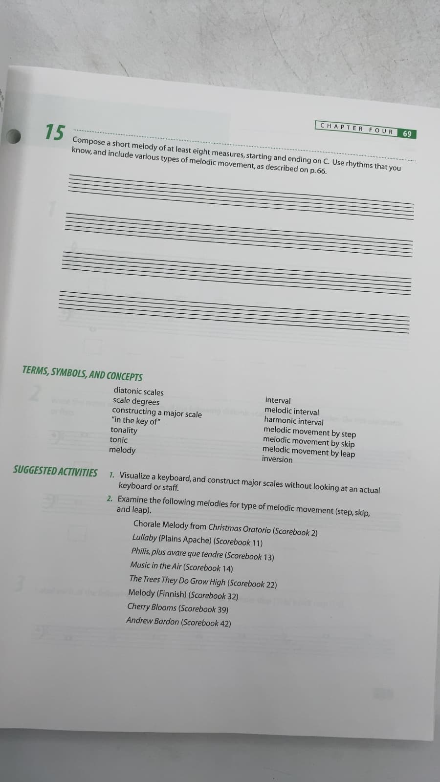 The Music Kit Workbook, Fourth Edition by Tom Manoff - additional view