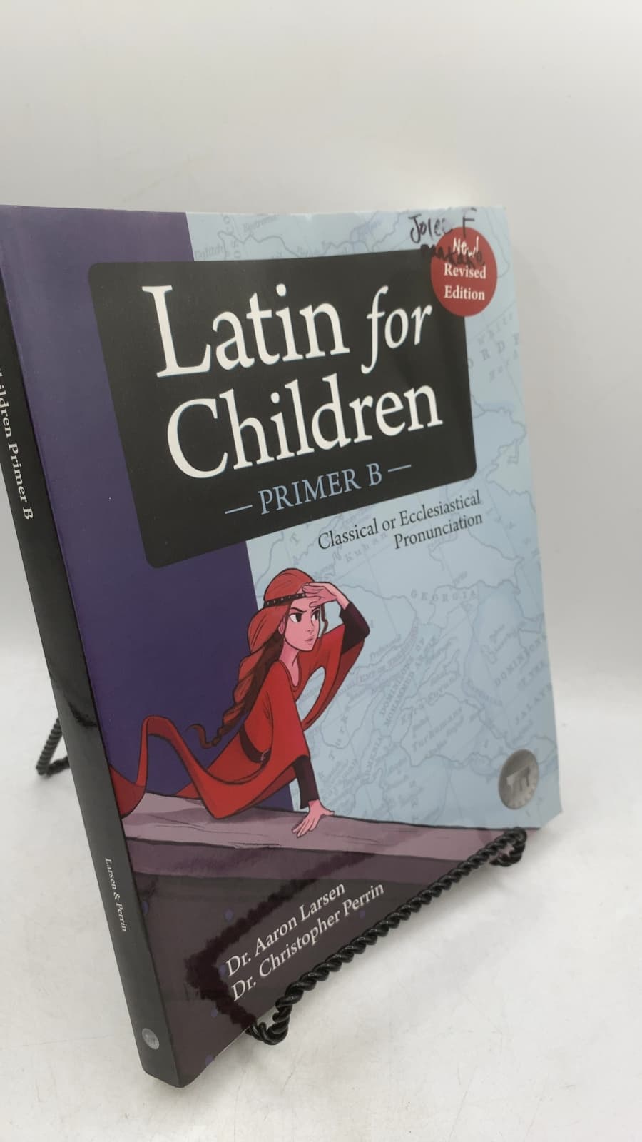 Latin for Children Primer B by Dr. Aaron Larsen, Dr. Christopher Perrin - front cover