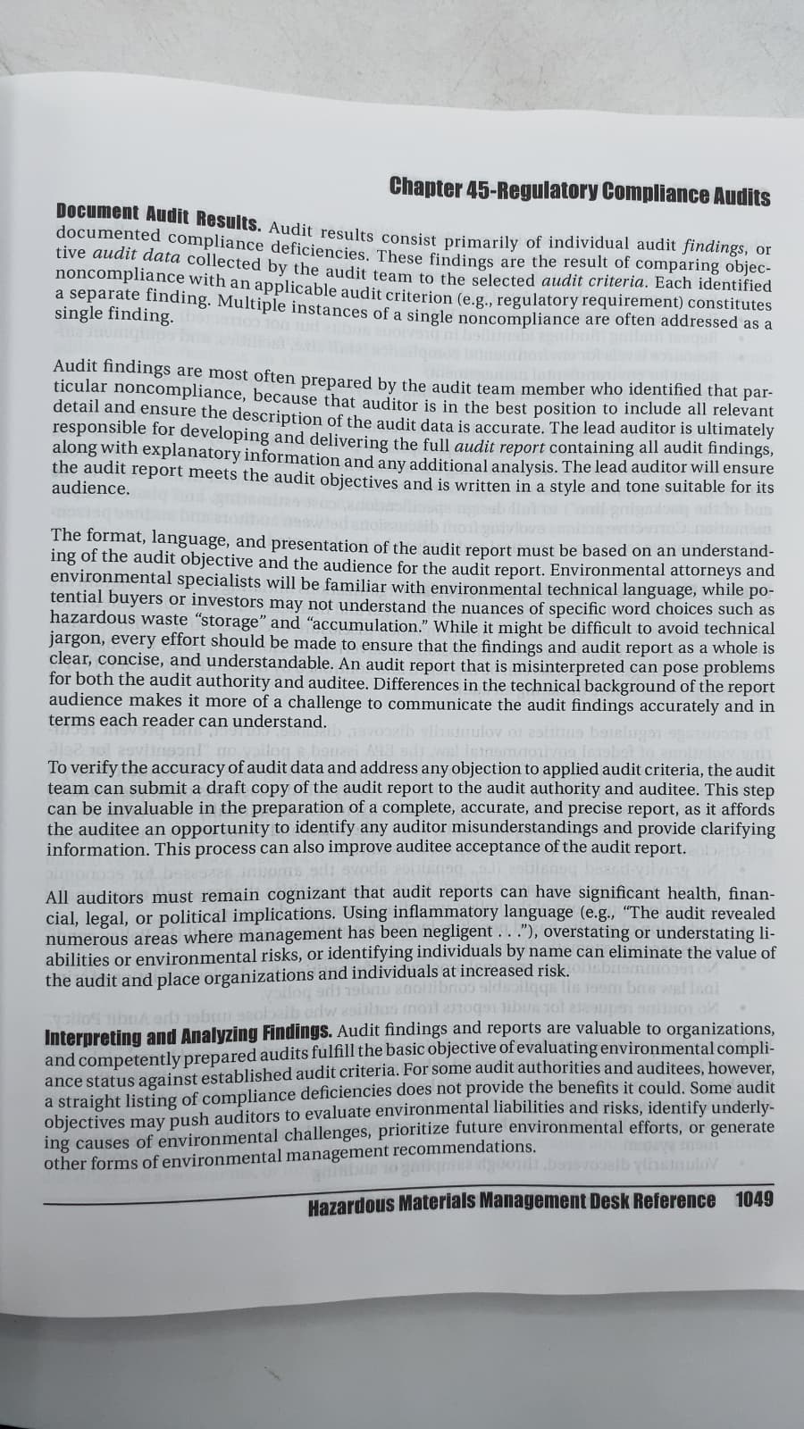 Hazardous Materials Management Desk Reference, Third Edition, Volume III: Management Practices by Daniel J. Snyder, Albert H. Arnofsky - additional view