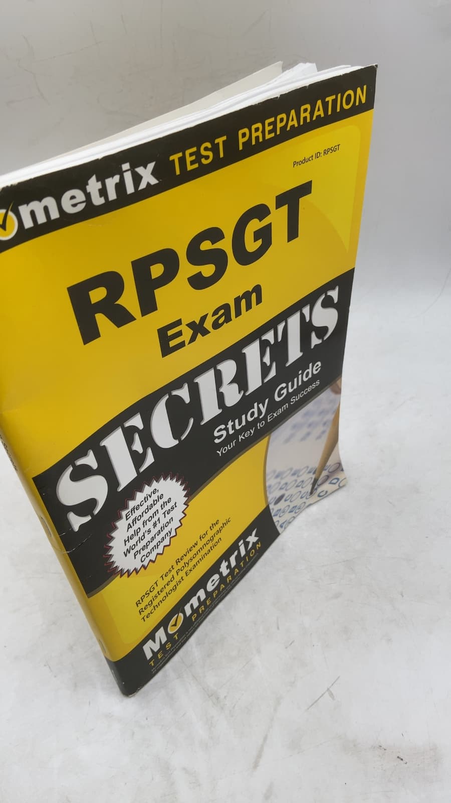 RPSGT Exam Secrets Study Guide: Your Key to Exam Success by Mometrix Exam Secrets Test Prep Team - front cover