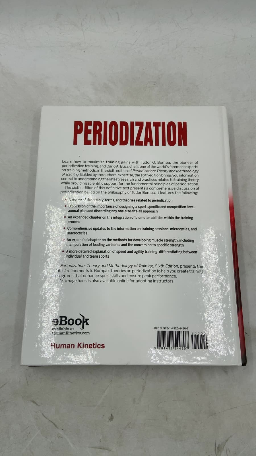 Periodization: Theory and Methodology of Training by Tudor O. Bompa, PhD and Carlo A. Buzzichelli - additional view