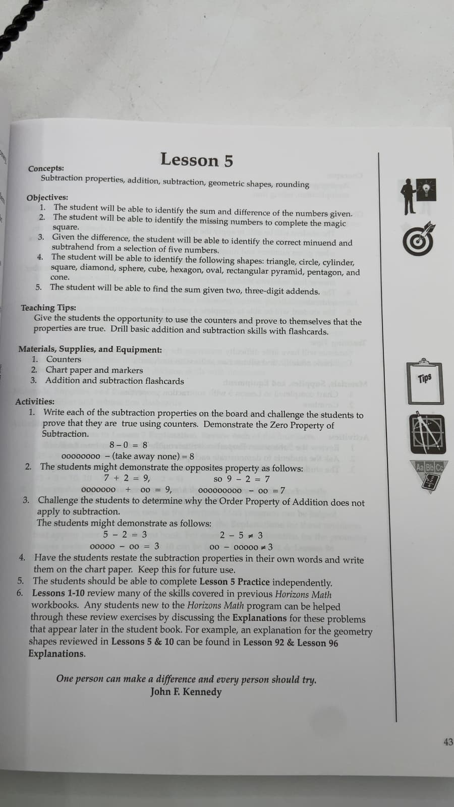 Horizons Mathematics 4 Teacher's Guide by Cindi Mitchell & Lori Fowler - additional view