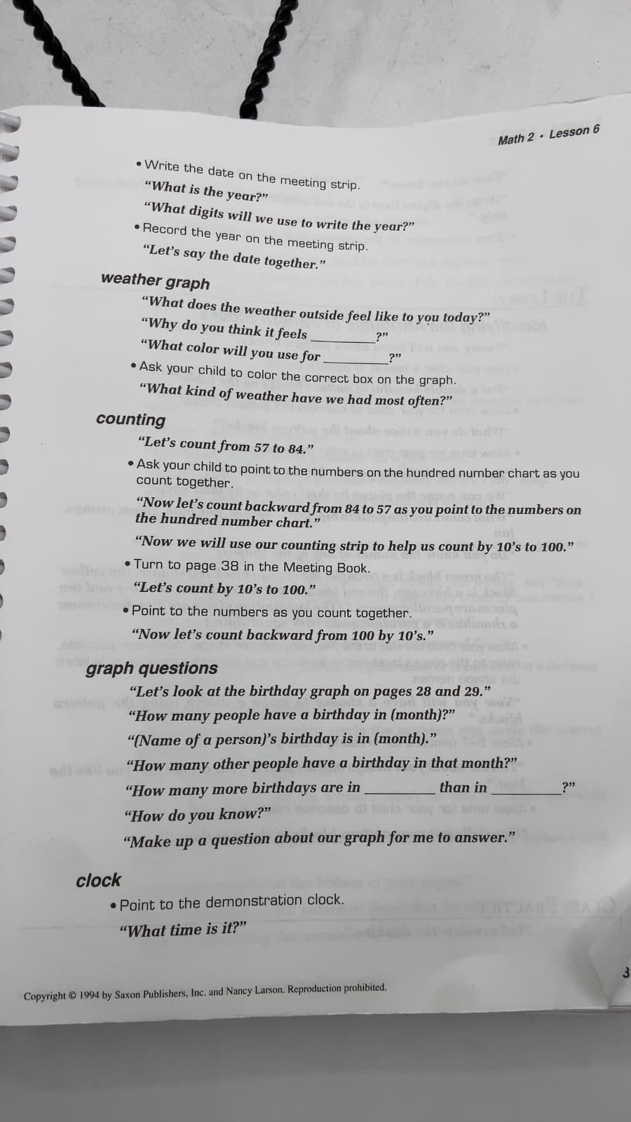 Math 2: An Incremental Development, Home Study Teacher's Edition by Nancy Larson with Roseann Paolino and Dee Dee Wescoatt - additional view