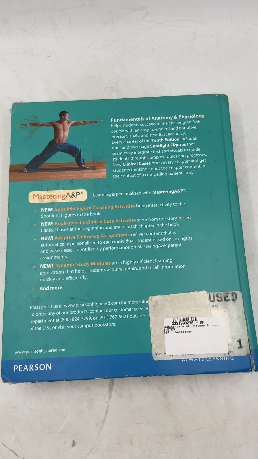 Fundamentals of Anatomy & Physiology, Tenth Edition by Frederic H. Martini, Judi L. Nath, Edwin F. Bartholomew - additional view
