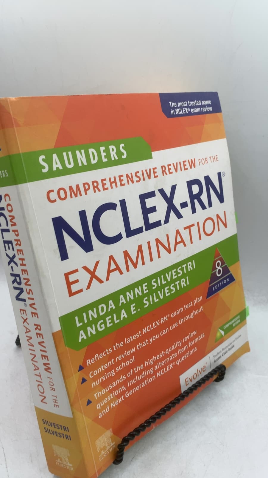 Saunders Comprehensive Review for the NCLEX-RN Examination by Linda Anne Silvestri, Angela E. Silvestri - front cover