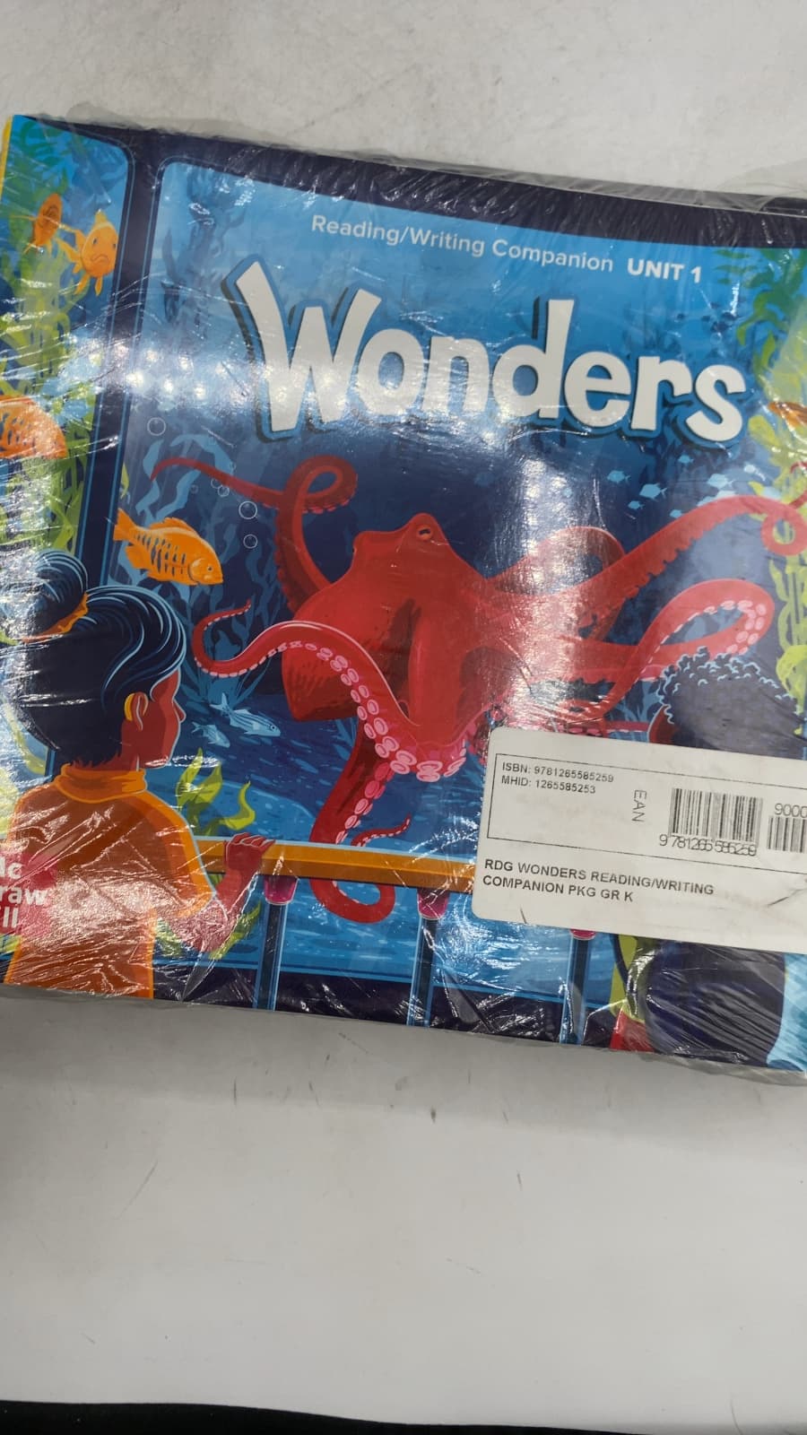 Wonders Reading/Writing Companion Unit 1 - title page