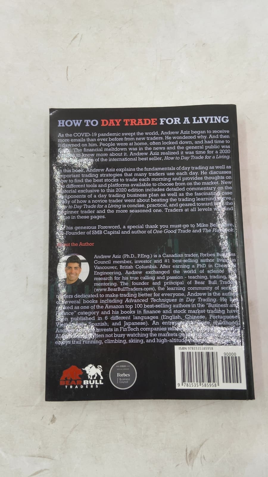 How to Day Trade for a Living: A Beginner’s Guide to Tools and Tactics, Money Management, Discipline and Trading Psychology by Andrew Aziz - additional view