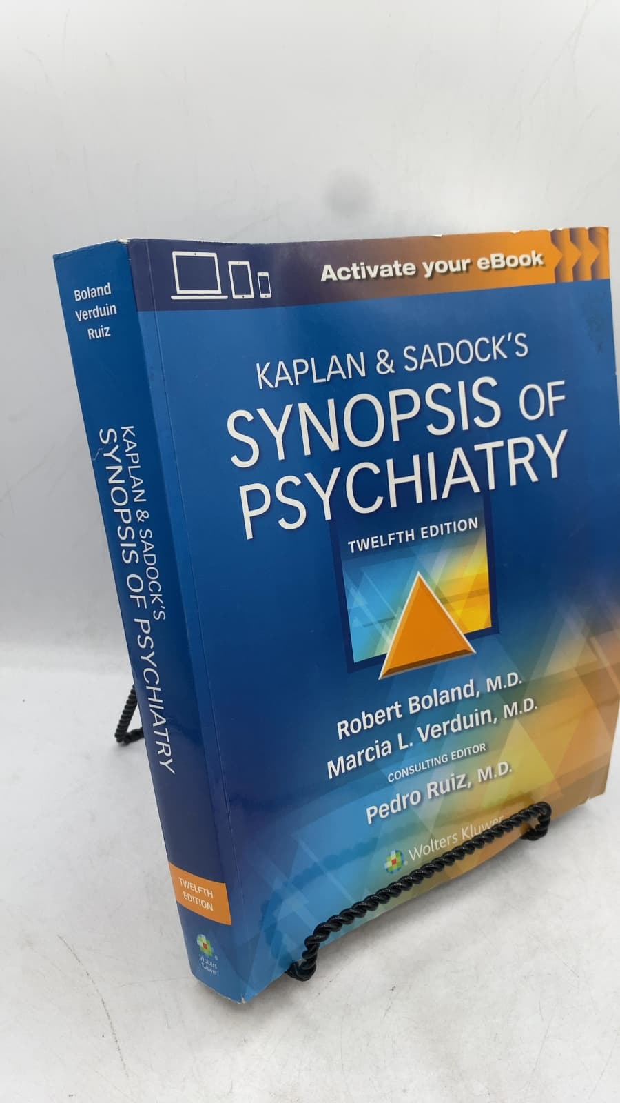 Kaplan & Sadock's Synopsis of Psychiatry by Robert Joseph Boland, Marcia L. Verduin, Pedro Ruiz - front cover