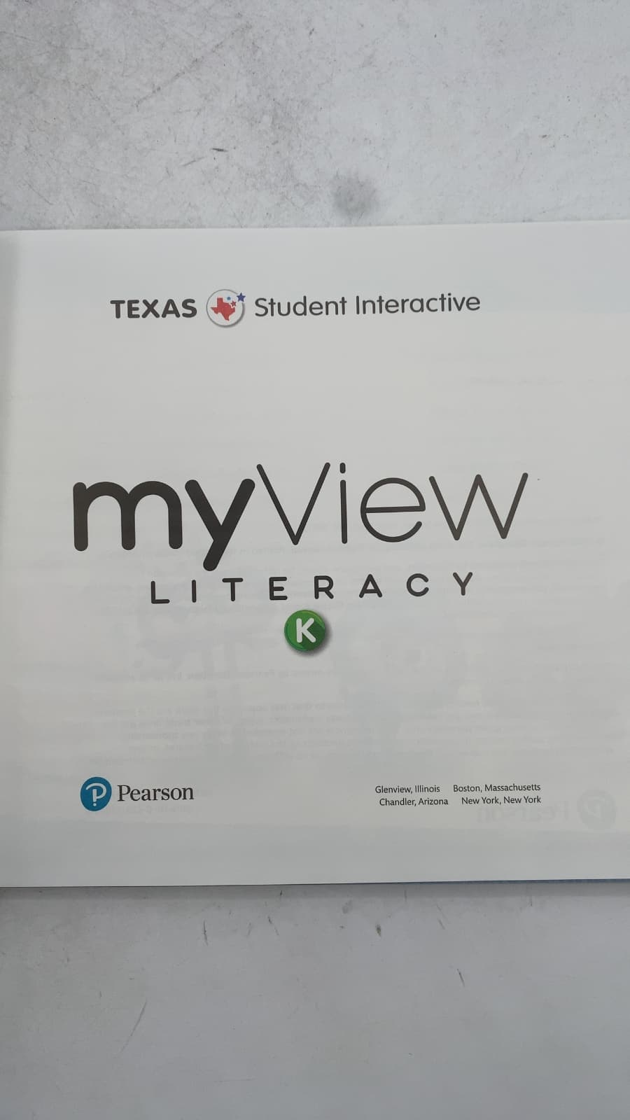 myView Literacy - additional view