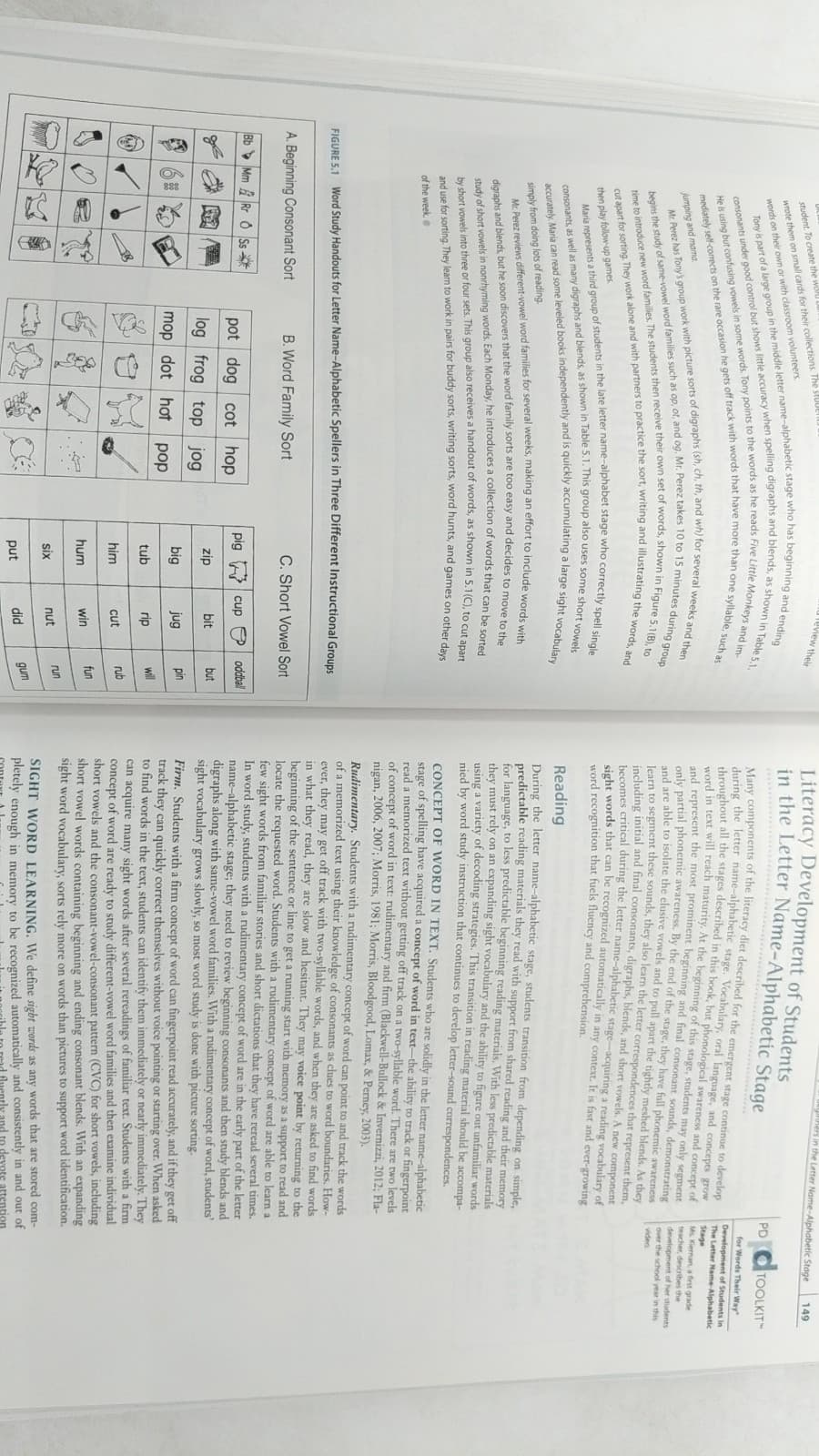 Words Their Way: Word Study for Phonics, Vocabulary, and Spelling Instruction by Donald R. Bear, Marcia Invernizzi, Shane Templeton, Francine Johnston - additional view