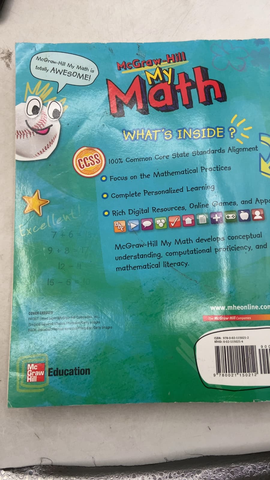 My Math Volume 1 - additional view