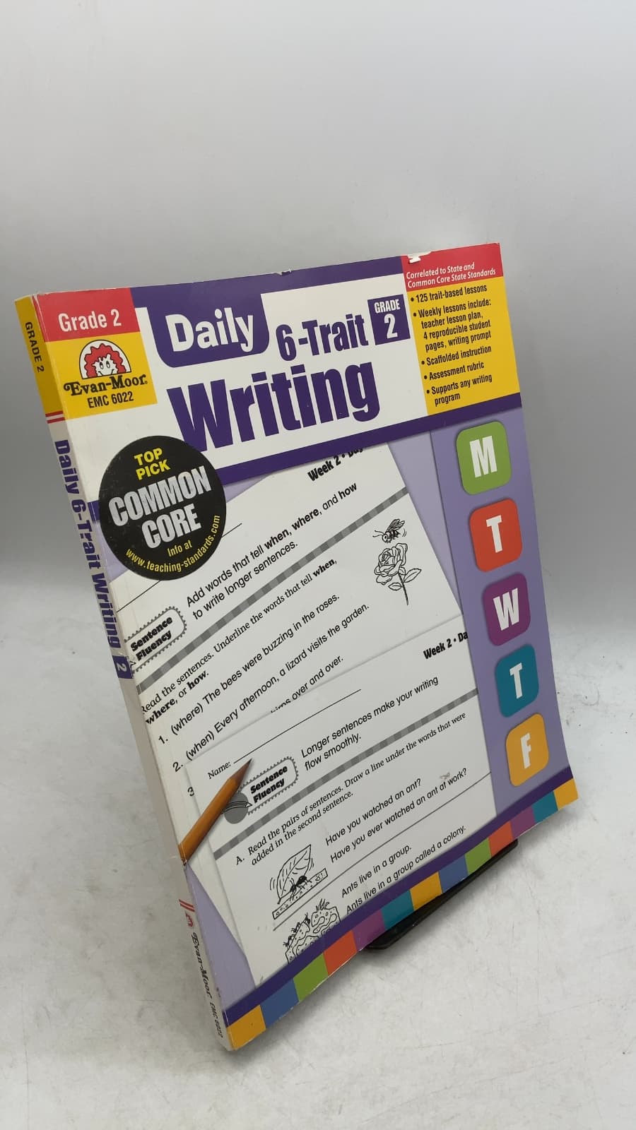 Daily 6-Trait Writing Grade 2 by Barbara Allman, Leslie Sorg, Andrea Weiss - front cover