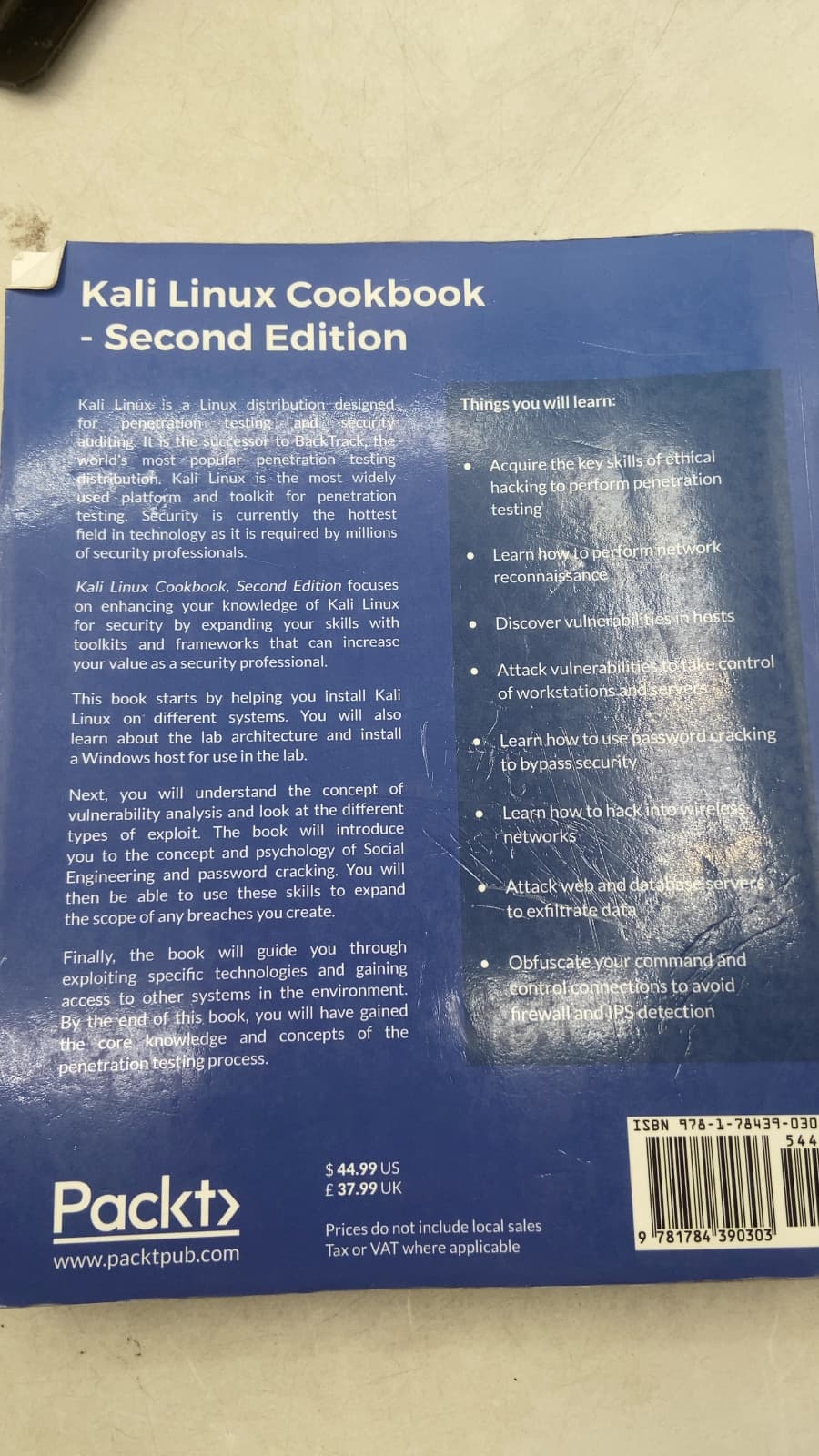 Kali Linux Cookbook - Second Edition by Corey P. Schultz, Bob Perciaccante - additional view