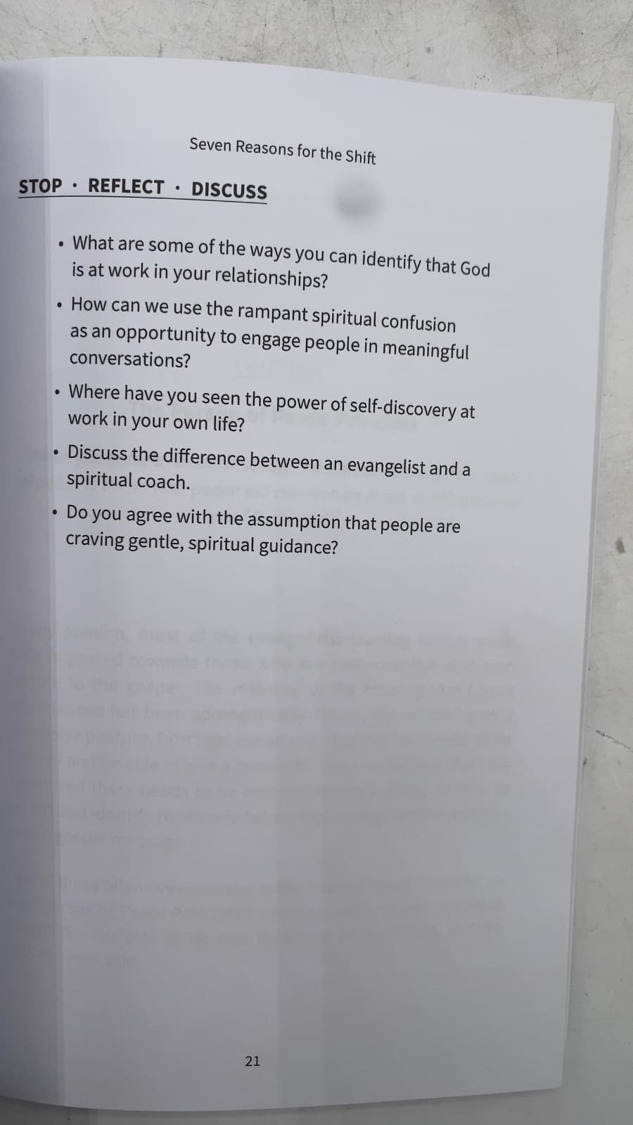 Spiritual Conversations: Creating and Sustaining Them Like Jesus by Gary Rohrmayer - additional view
